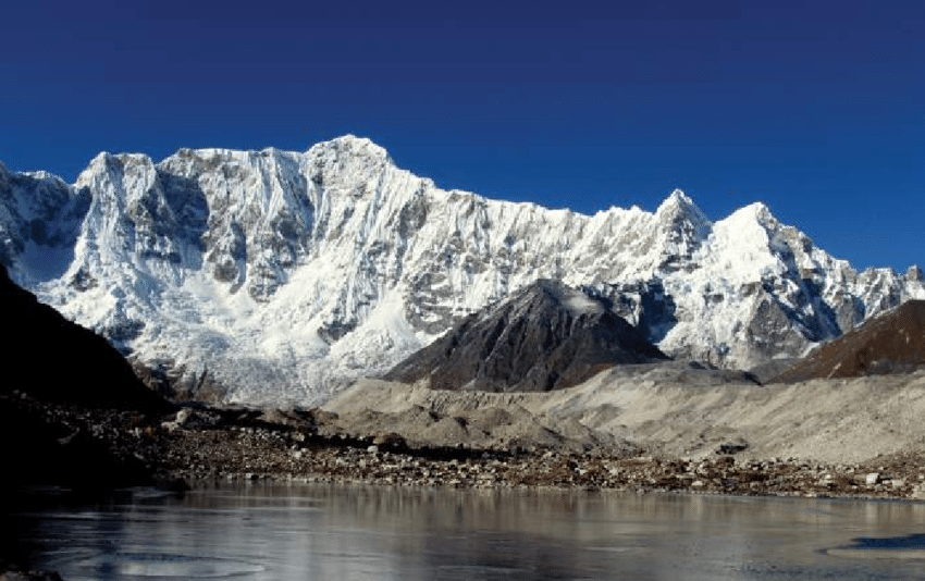 Gangkhar Puensum, elevation 7570 m, Bhutan's highest mountain via: researchgate.net