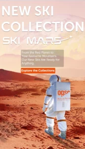 OGSO ski touring , ski on mars , OGSO ski collection