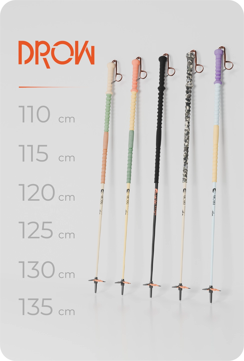 DROW Ski Pole
